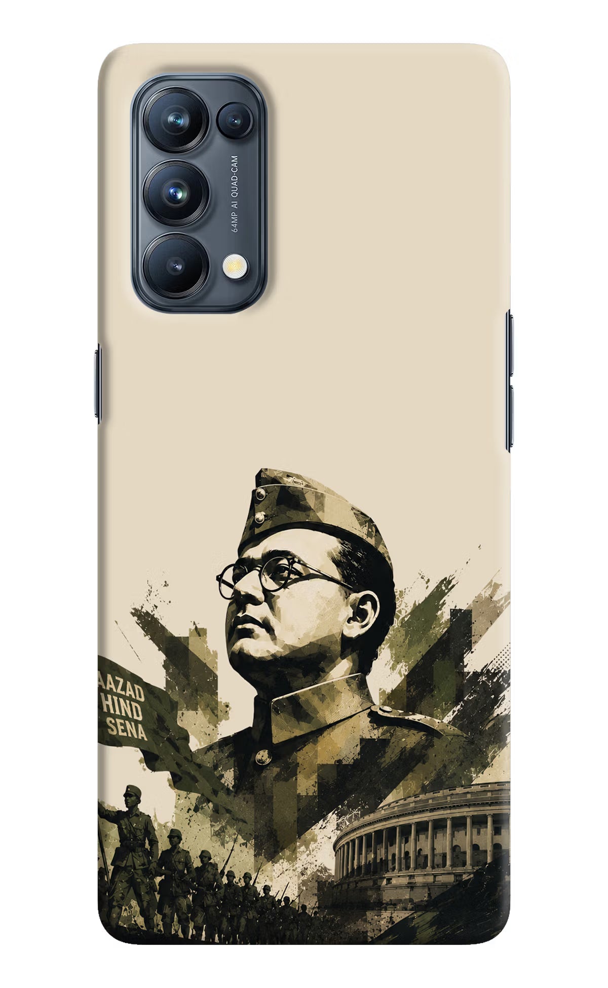 Netaji Rising Oppo Reno5 Pro 5G Back Cover