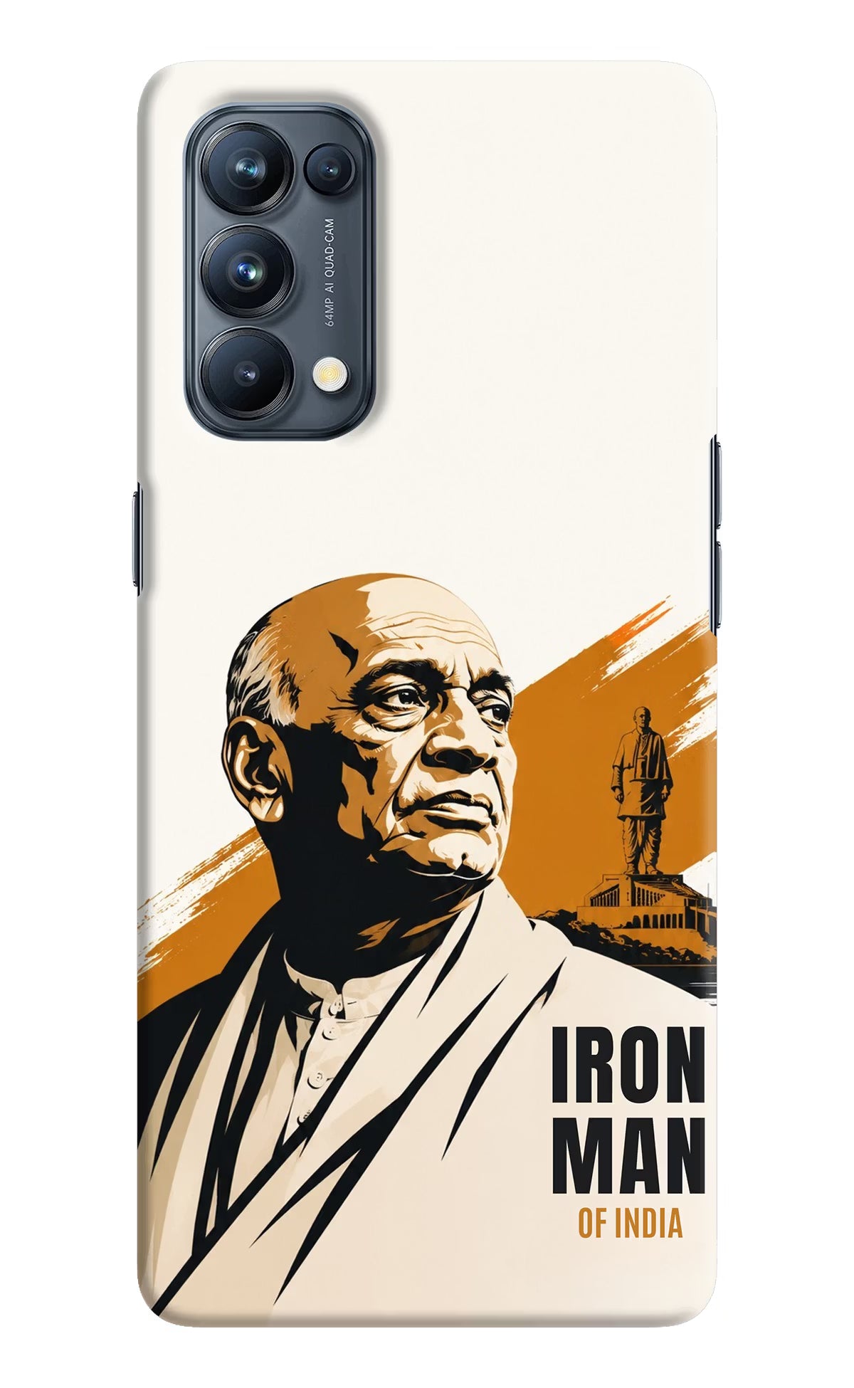 Chandrashekhar Azad Fearless Oppo Reno5 Pro 5G Back Cover