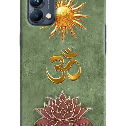 Om & Lotus Oppo Reno5 Pro 5G Back Cover