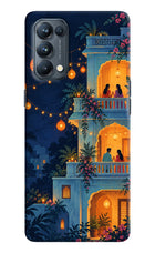 Balcony Glow Oppo Reno5 Pro 5G Hard Case Back Cover by Casekaro
