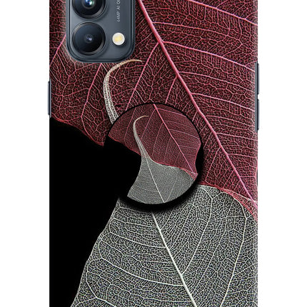 Leaf Pattern Oppo Reno5 Pro 5G Pop Case by Casekaro