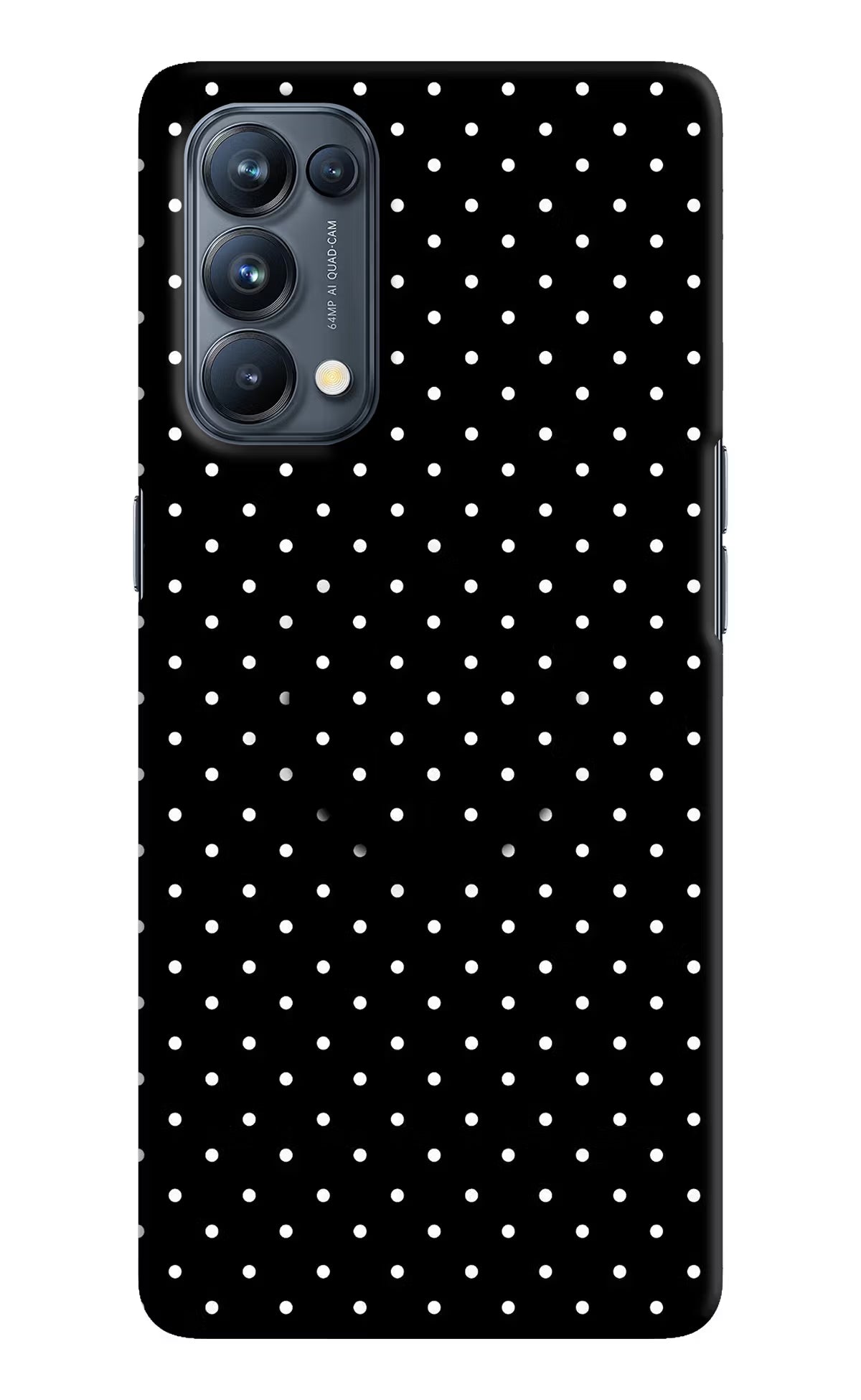 White Dots Oppo Reno5 Pro 5G Pop Case by Casekaro