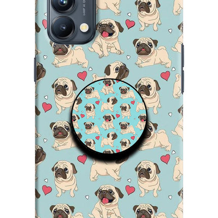 Pug Dog Oppo Reno5 Pro 5G Pop Case by Casekaro