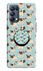 Pug Dog Oppo Reno5 Pro 5G Pop Case by Casekaro
