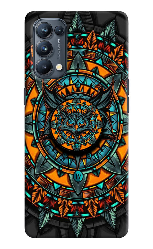 Angry Owl Oppo Reno5 Pro 5G Pop Case by Casekaro