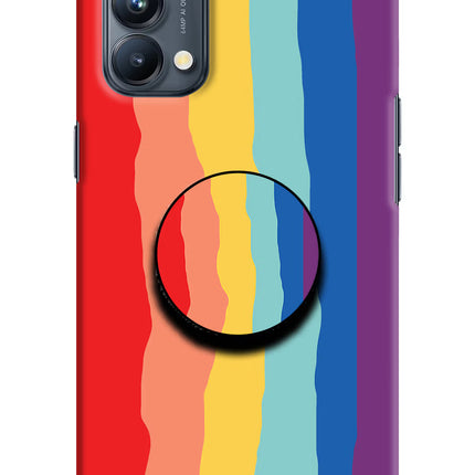 Rainbow Oppo Reno5 Pro 5G Pop Case by Casekaro
