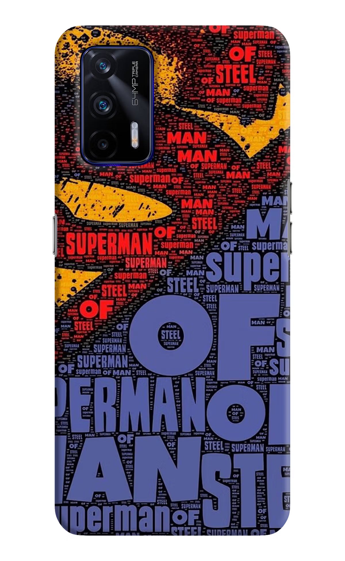 Superman Realme GT 5G Hard Case Back Cover by Casekaro
