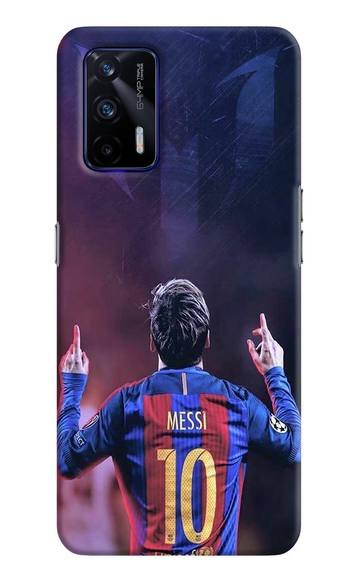 Messi Realme GT 5G Hard Case Back Cover by Casekaro