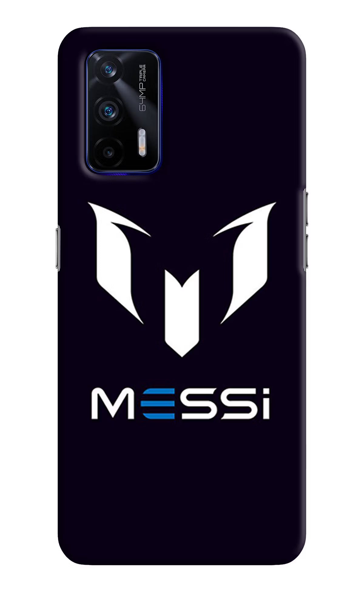 Messi Logo Realme GT 5G Hard Case Back Cover by Casekaro