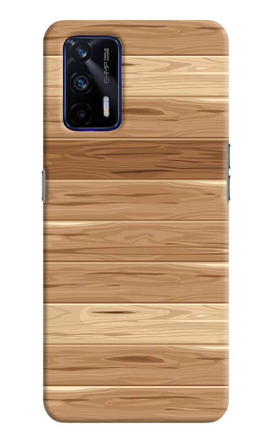 Wooden Vector Realme GT 5G Hard Case Back Cover by Casekaro