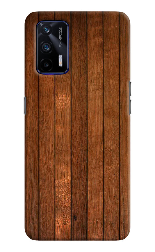 Wooden Artwork Bands Realme GT 5G Hard Case Back Cover by Casekaro
