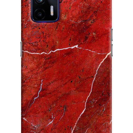 Red Marble Design Realme GT 5G Hard Case Back Cover by Casekaro
