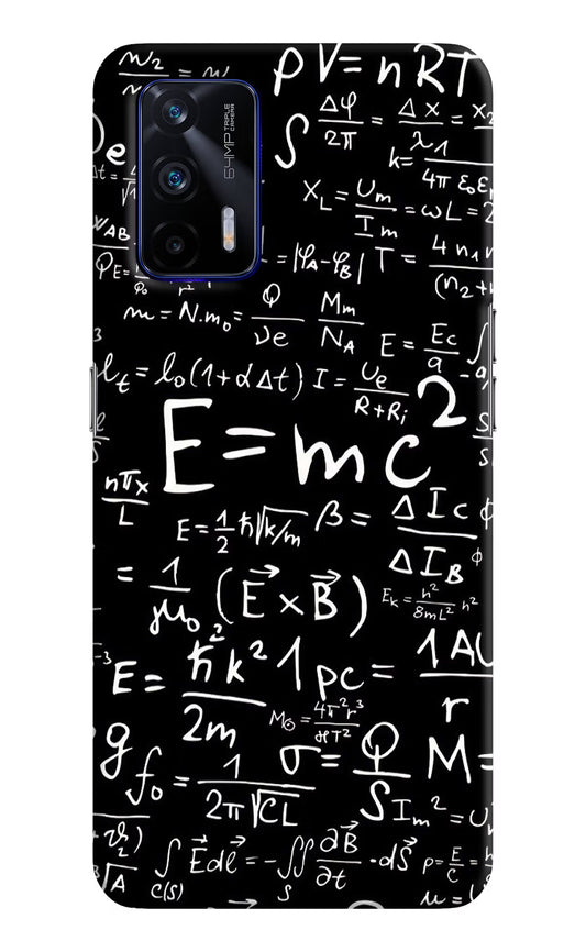 Physics Formula Realme GT 5G Hard Case Back Cover by Casekaro