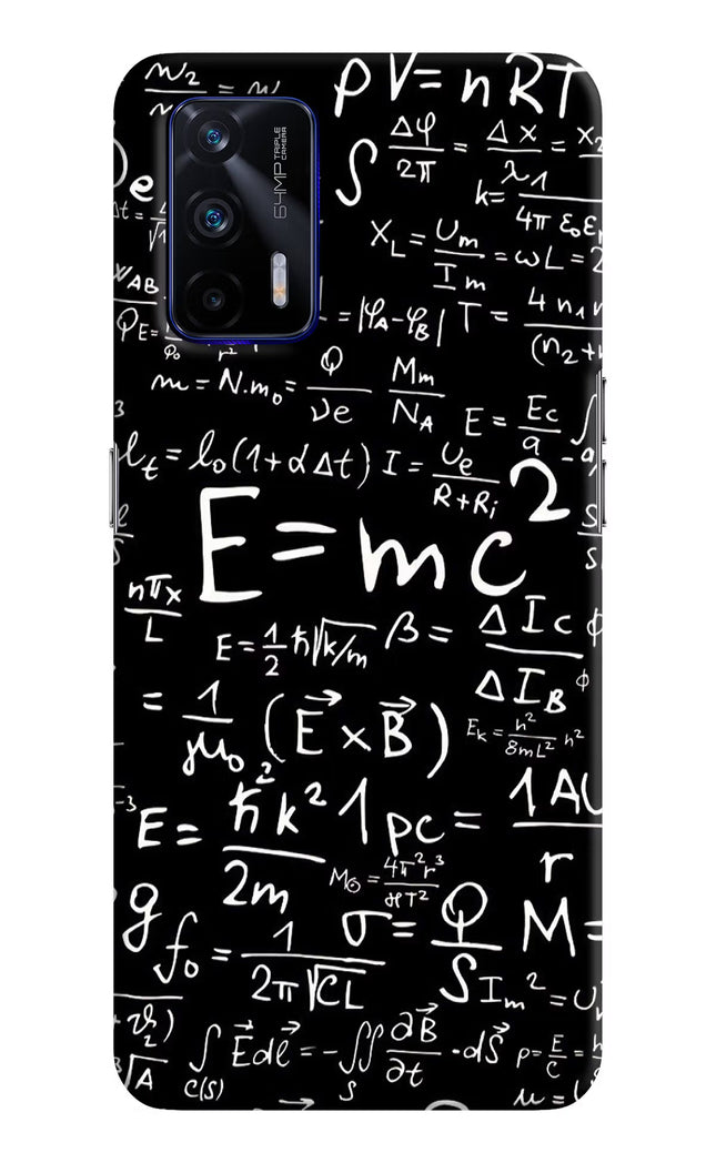 Physics Formula Realme GT 5G Hard Case Back Cover by Casekaro