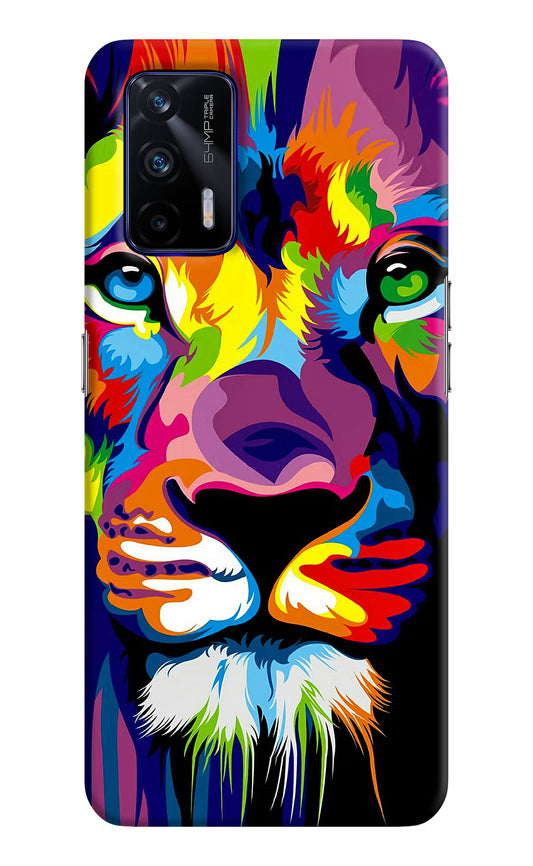 Lion Realme GT 5G Hard Case Back Cover by Casekaro