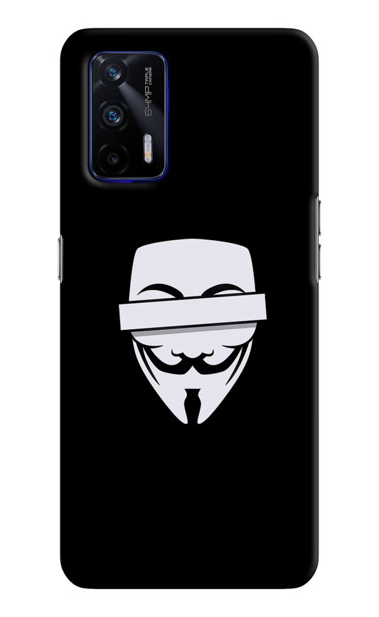 Anonymous Face Realme GT 5G Hard Case Back Cover by Casekaro