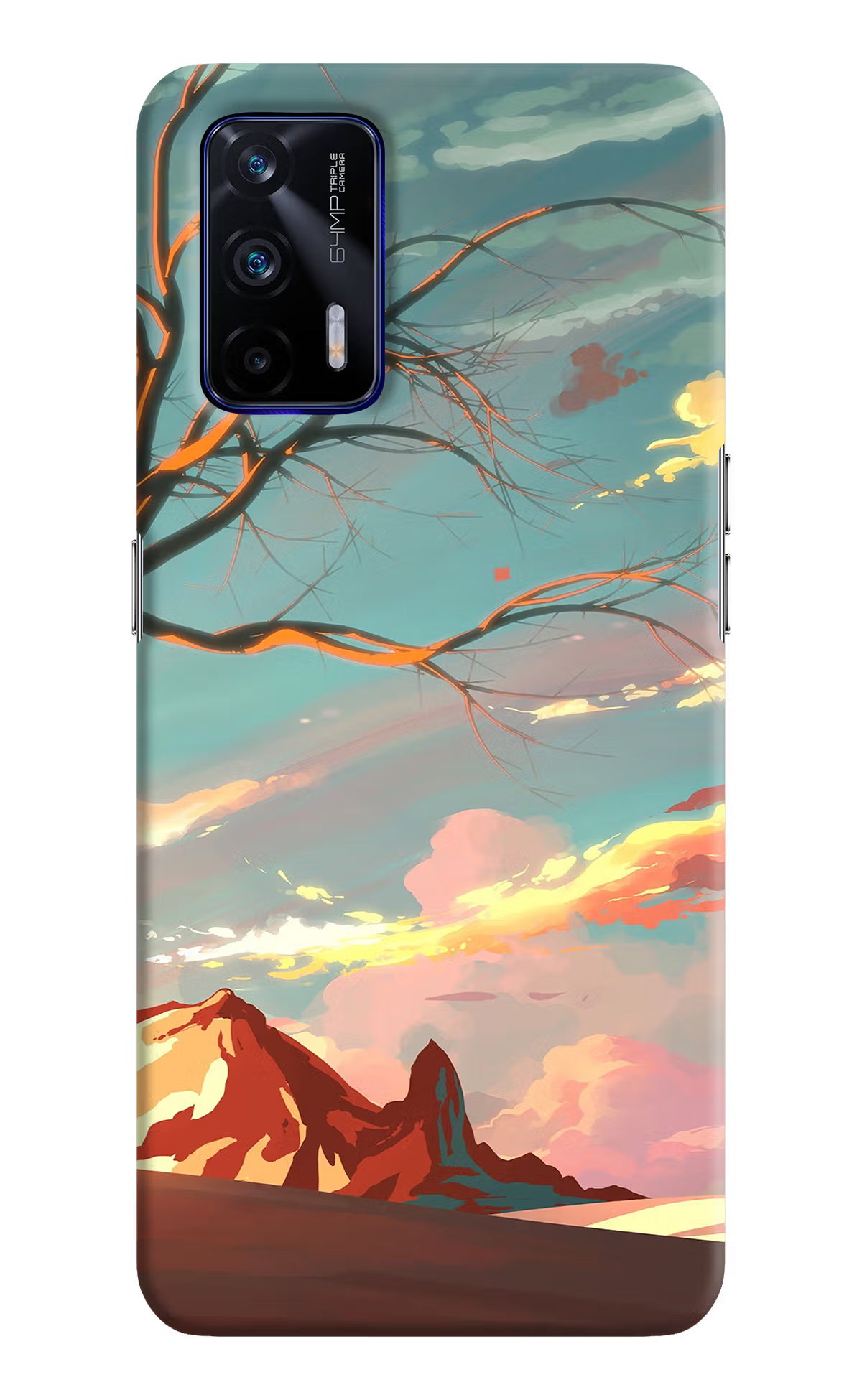 Scenery Realme GT 5G Hard Case Back Cover by Casekaro