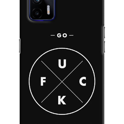 Go Fuck Yourself Realme GT 5G Hard Case Back Cover by Casekaro