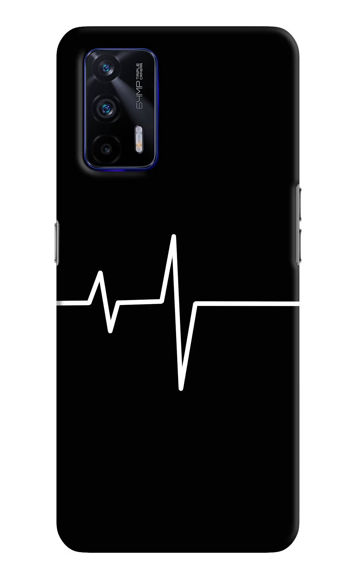 Heart Beats Realme GT 5G Hard Case Back Cover by Casekaro