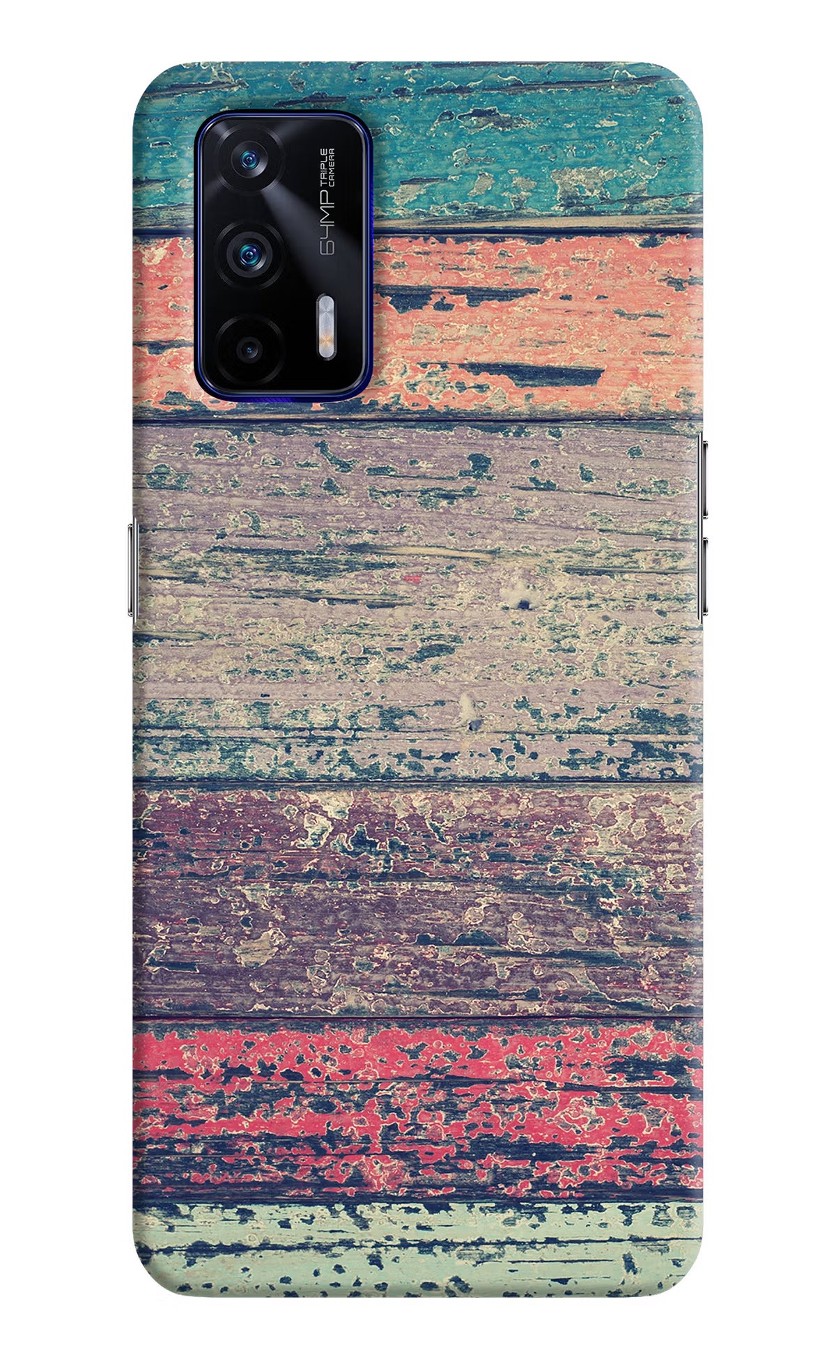 Colourful Wall Realme GT 5G Hard Case Back Cover by Casekaro