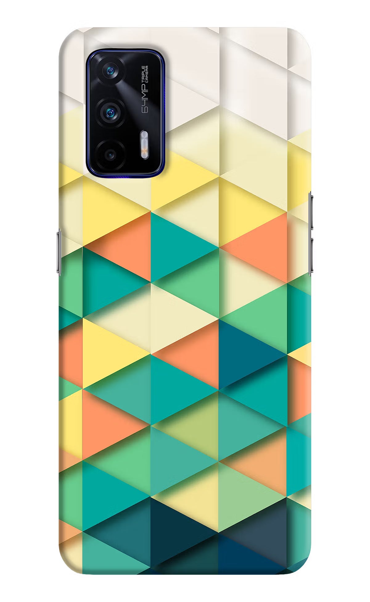 Abstract Realme GT 5G Hard Case Back Cover by Casekaro