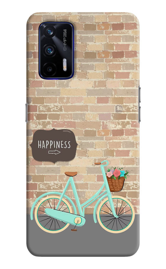 Happiness Artwork Realme GT 5G Hard Case Back Cover by Casekaro