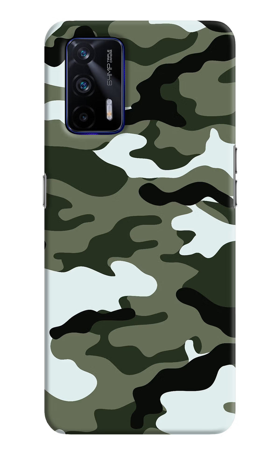 Camouflage Realme GT 5G Back Cover, Hard case