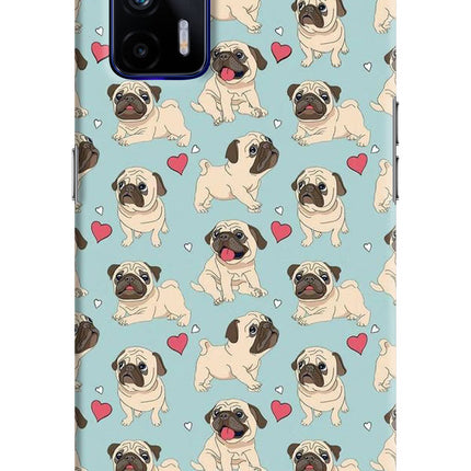 Pug Dog Realme GT 5G Hard Case Back Cover by Casekaro