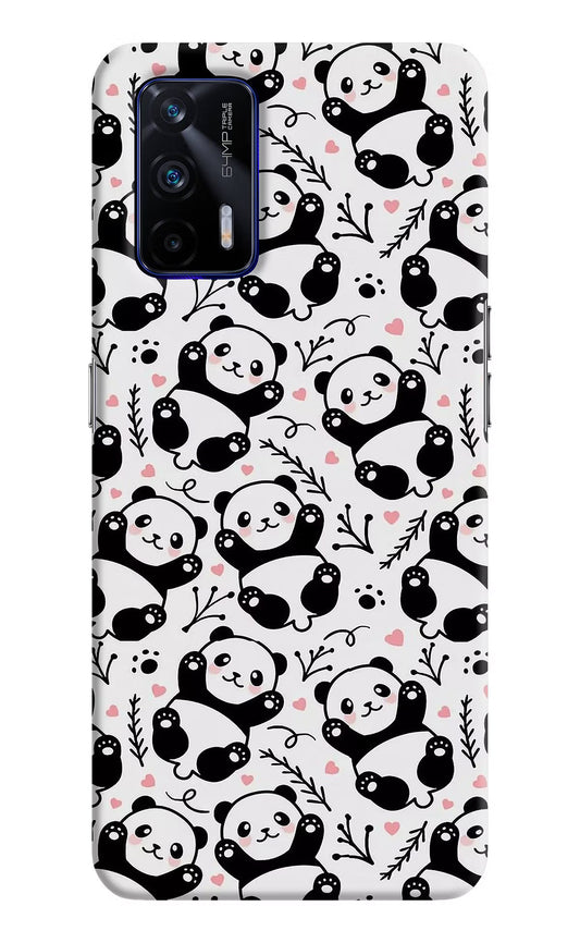Cute Panda Realme GT 5G Hard Case Back Cover by Casekaro