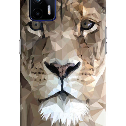 Lion Art Realme GT 5G Hard Case Back Cover by Casekaro