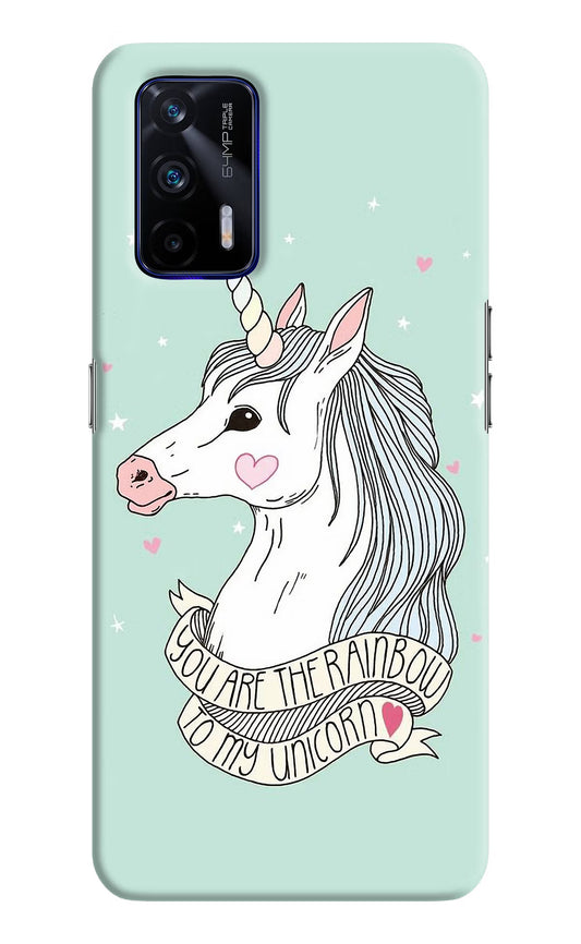 Unicorn Wallpaper Realme GT 5G Hard Case Back Cover by Casekaro