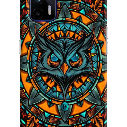 Angry Owl Art Realme GT 5G Hard Case Back Cover by Casekaro