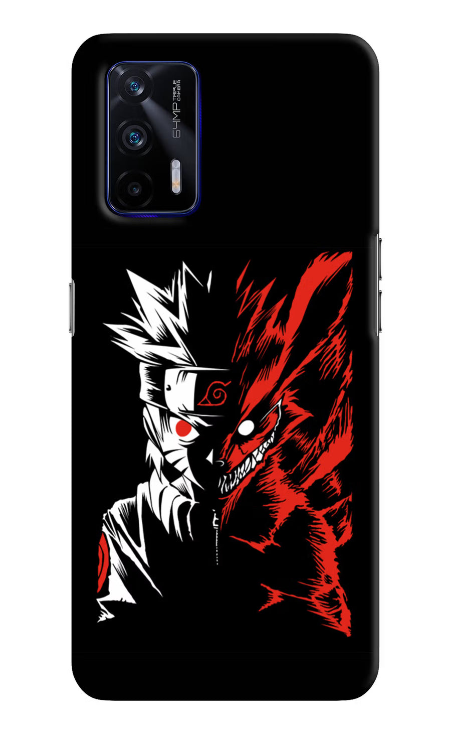Naruto Two Face Realme GT 5G Back Cover, Hard case