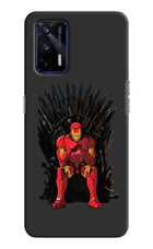 Ironman Throne Realme GT 5G Hard Case Back Cover by Casekaro