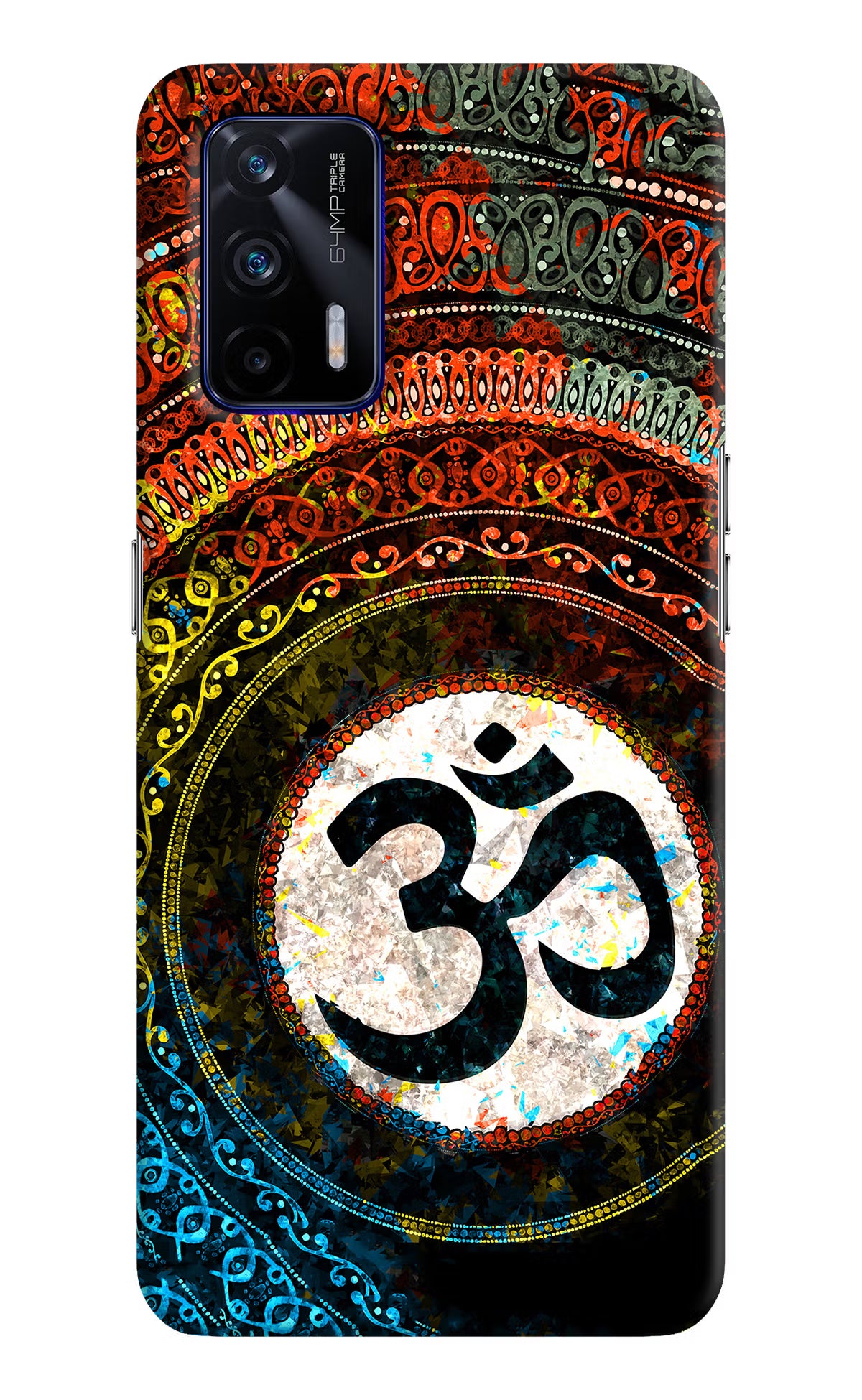 Om Cultural Realme GT 5G Hard Case Back Cover by Casekaro
