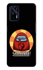 Among Us Shhh! Realme GT 5G Hard Case Back Cover by Casekaro