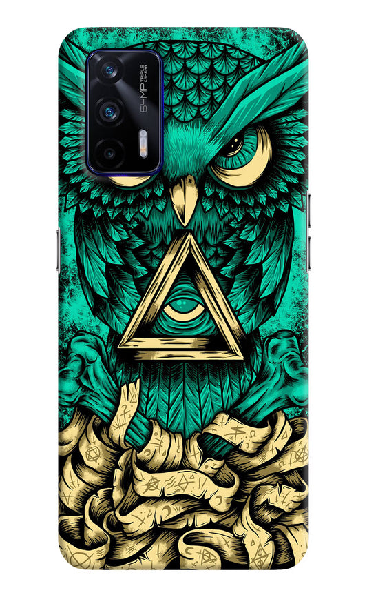 Green Owl Realme GT 5G Hard Case Back Cover by Casekaro