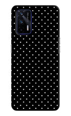 White Dots Realme GT 5G Hard Case Back Cover by Casekaro