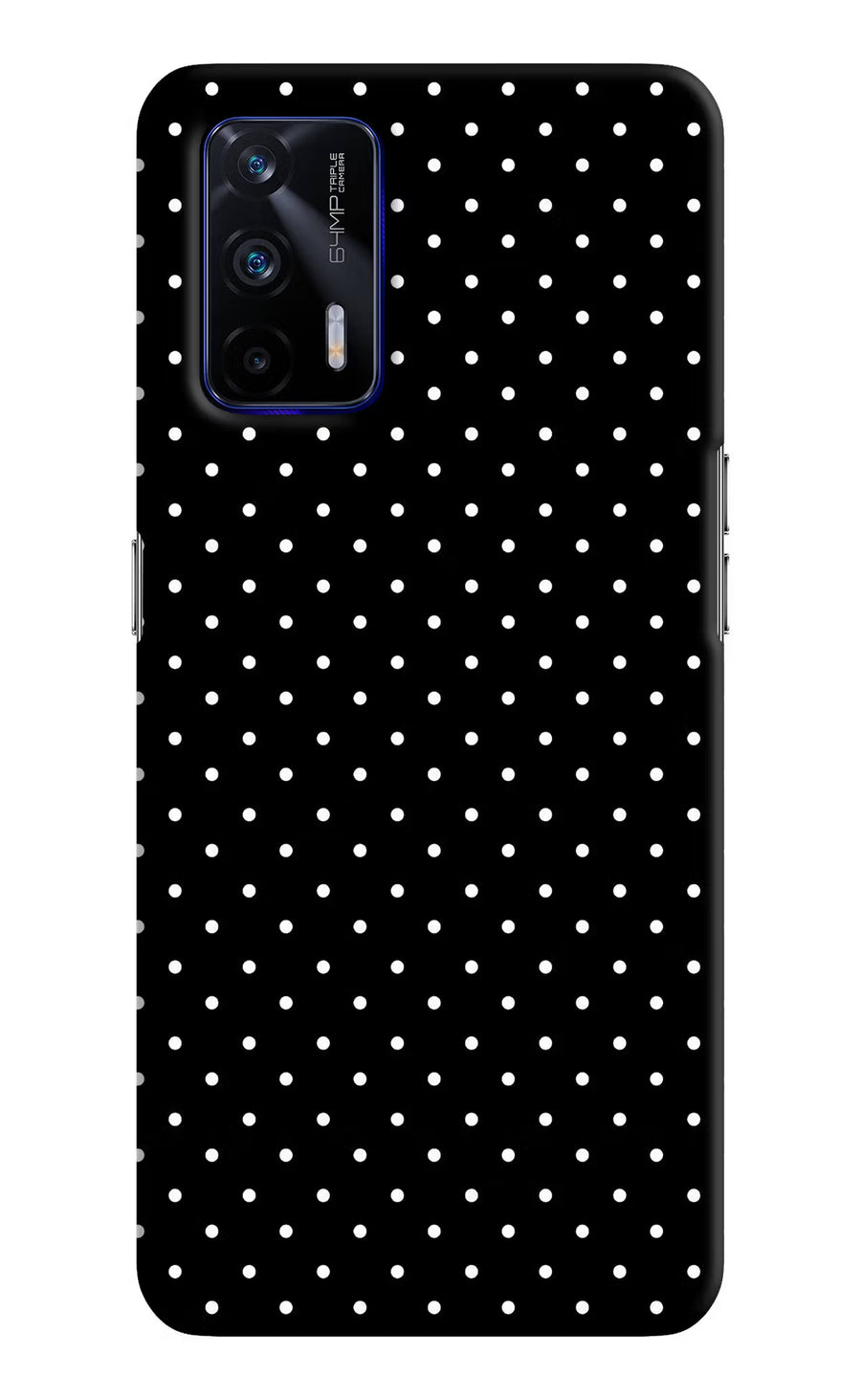 White Dots Realme GT 5G Back Cover, Hard case