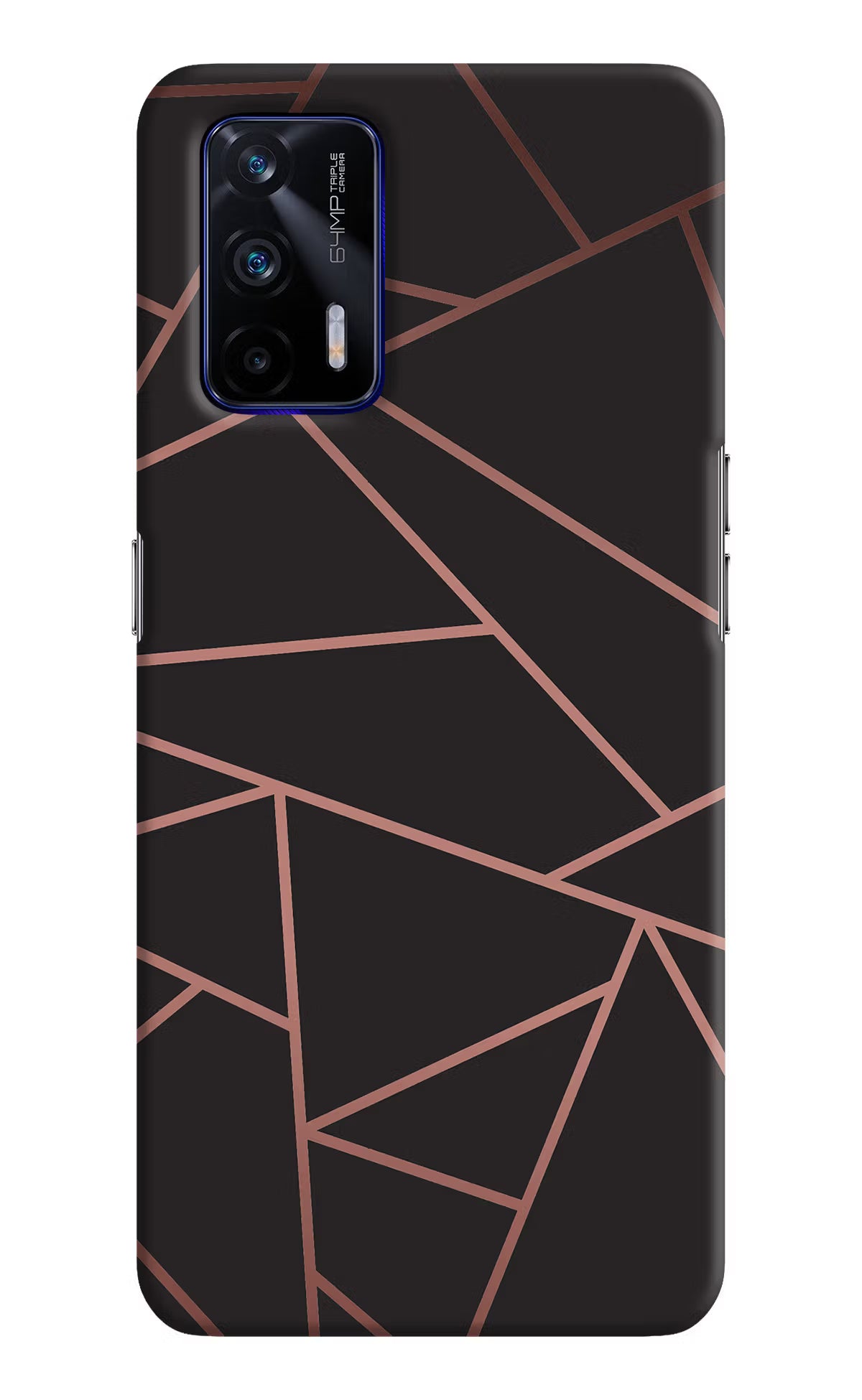 Geometric Pattern Realme GT 5G Hard Case Back Cover by Casekaro