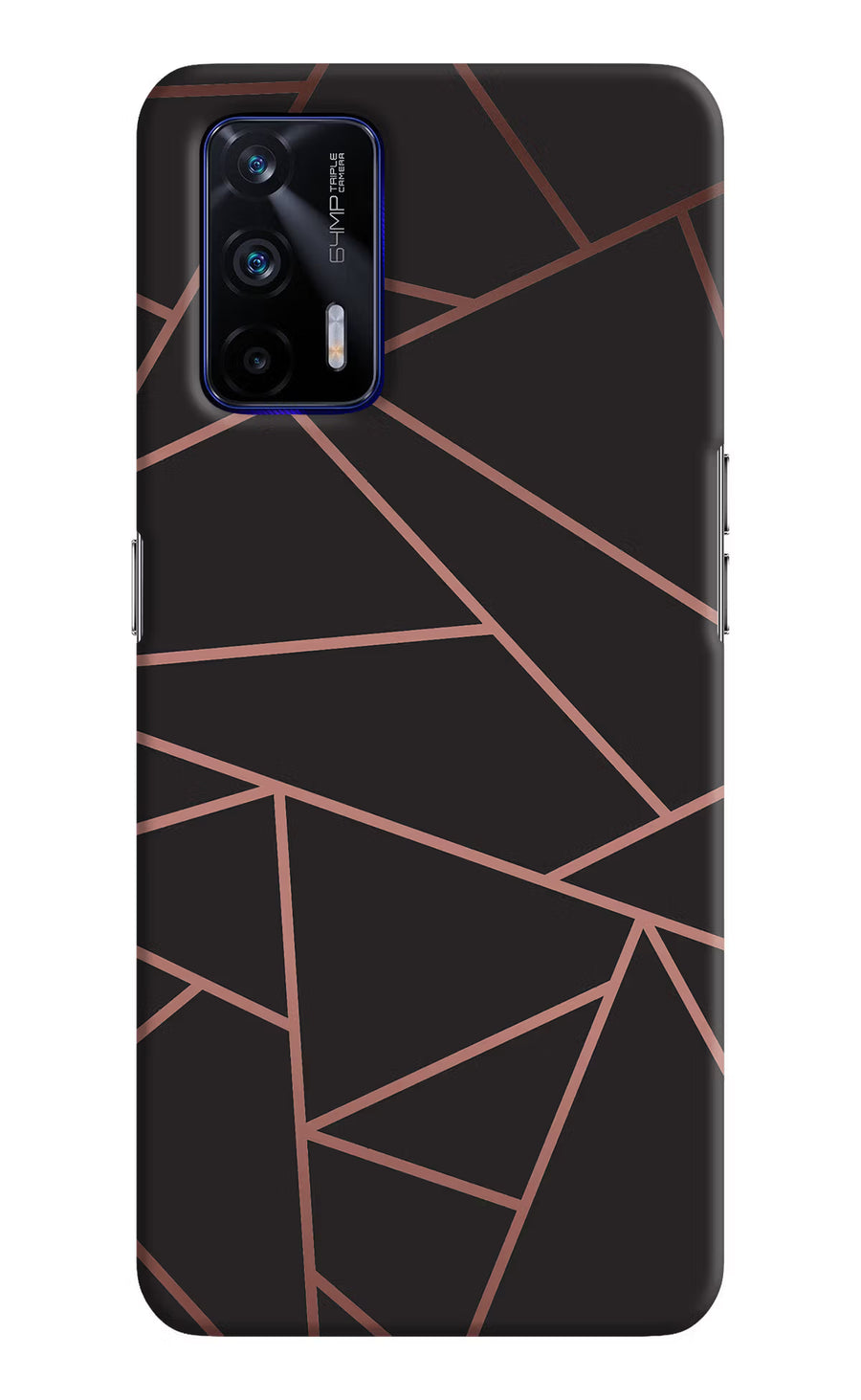 Geometric Pattern Realme GT 5G Back Cover, Hard case