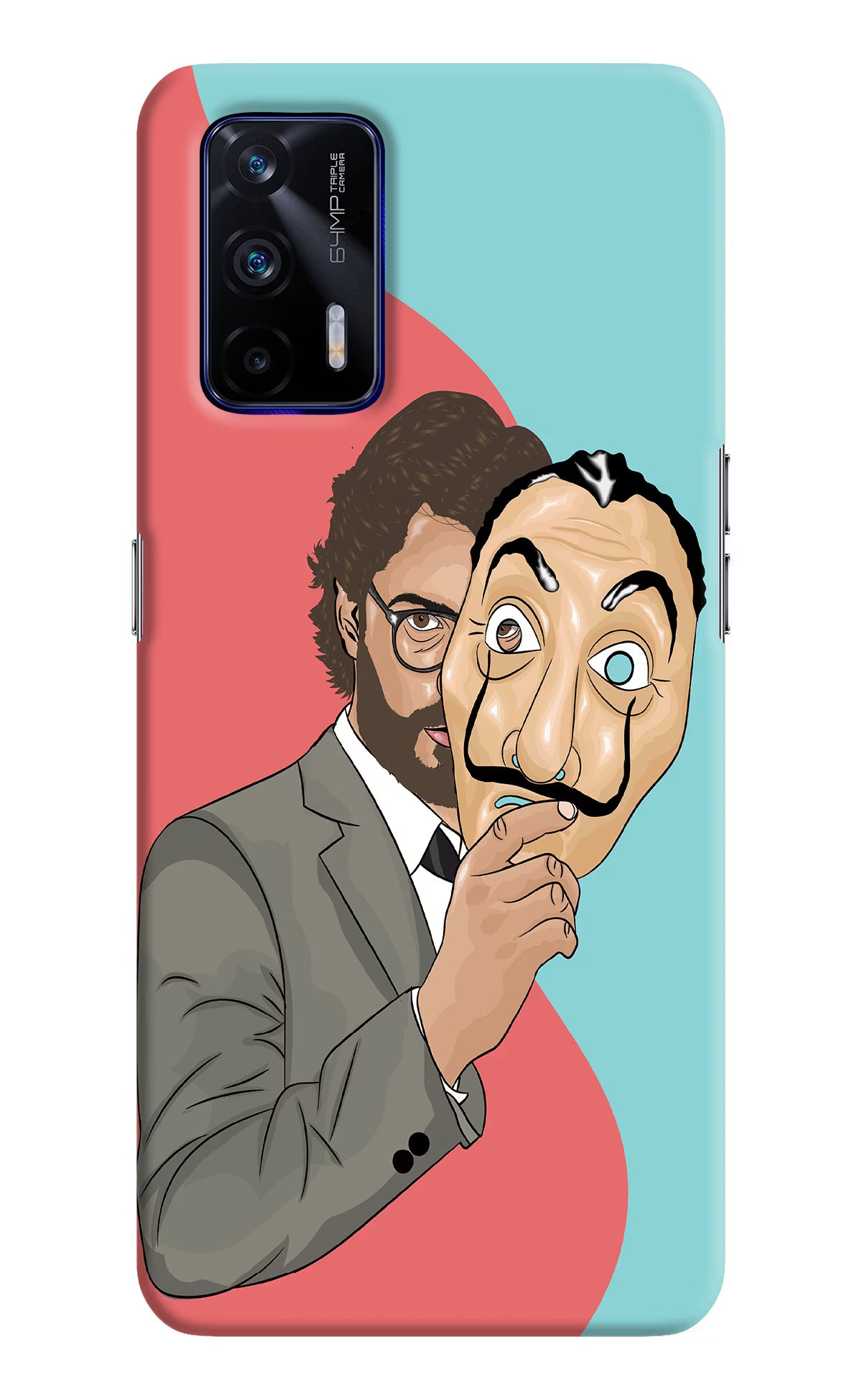 Professor Realme GT 5G Hard Case Back Cover by Casekaro