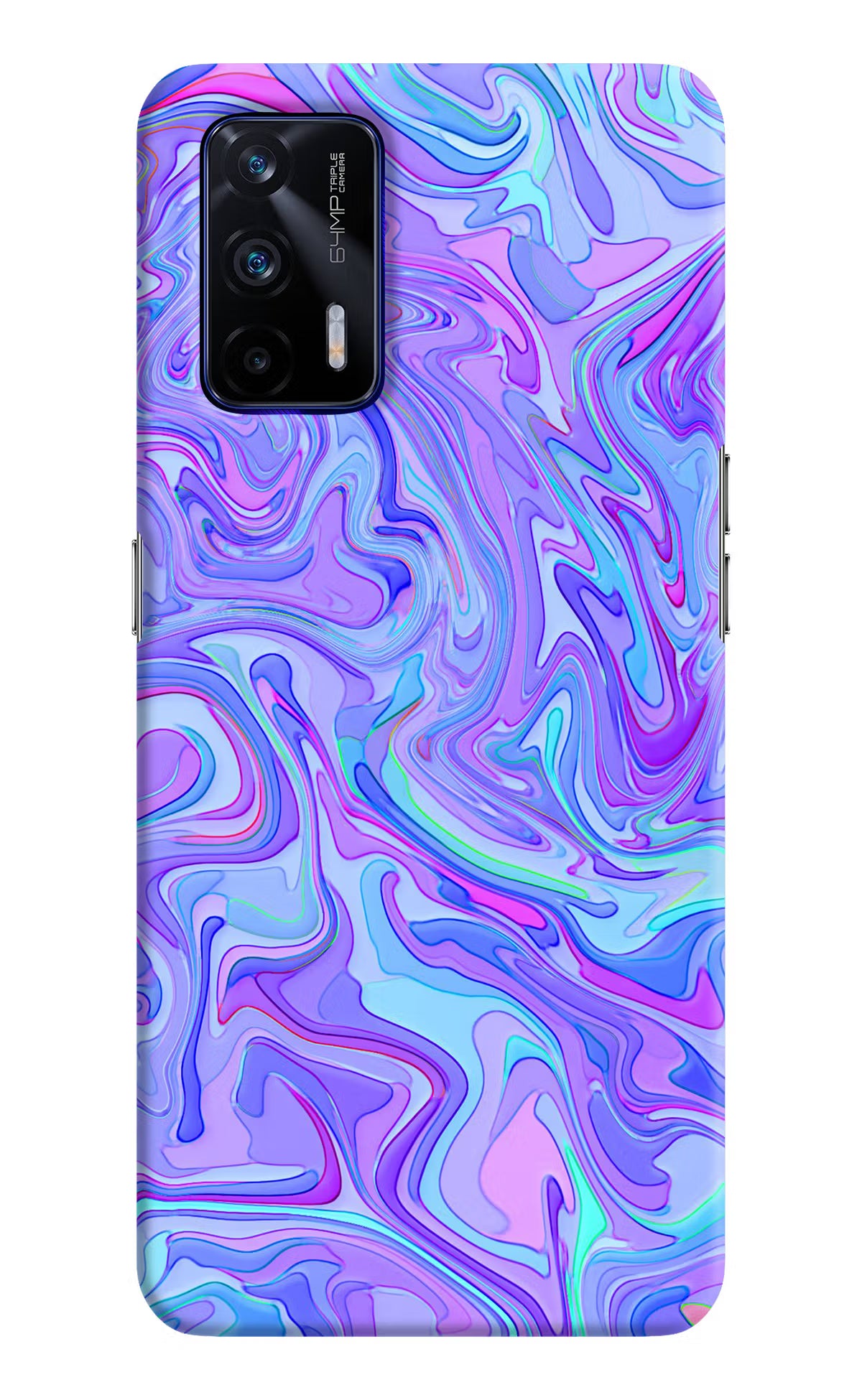 Glitter Realme GT 5G Hard Case Back Cover by Casekaro