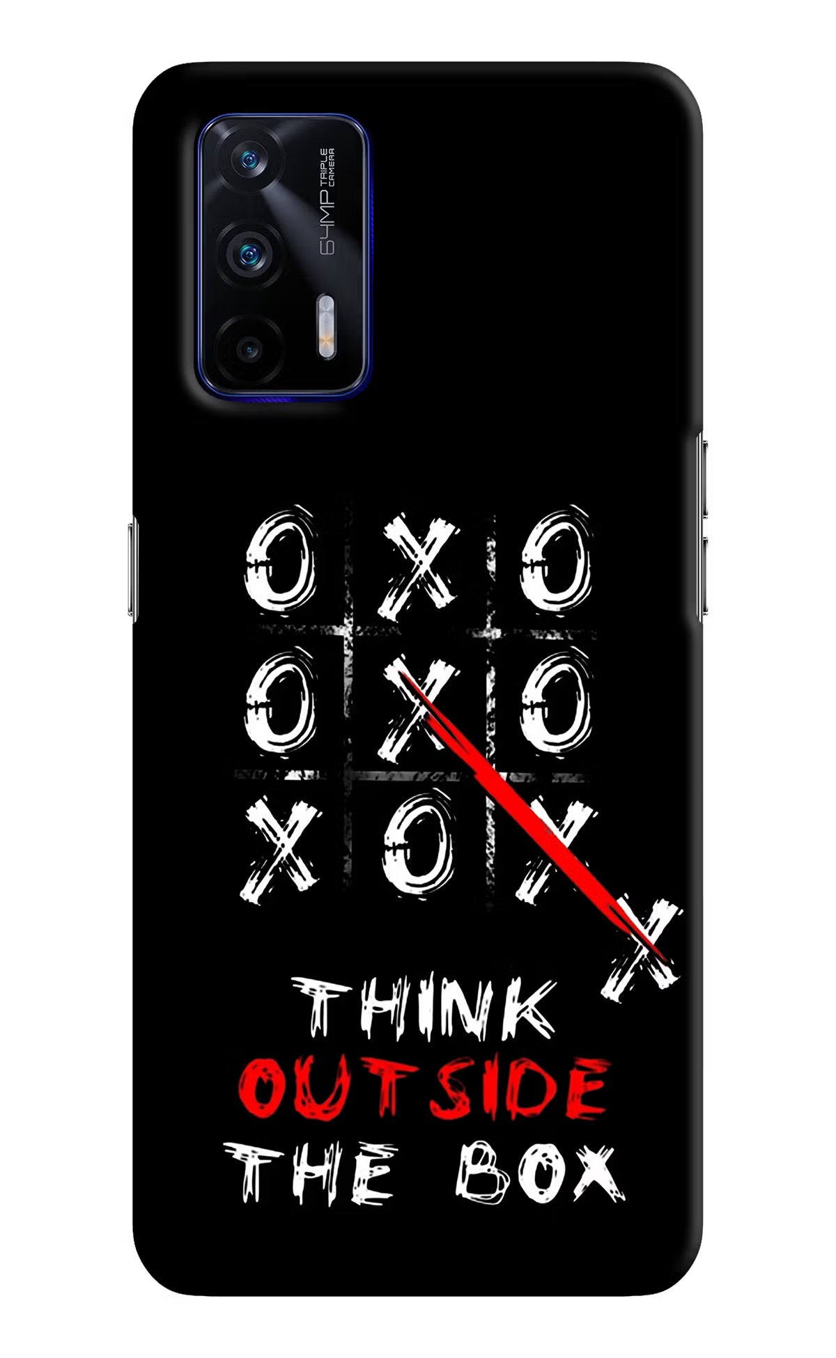 Think out of the BOX Realme GT 5G Hard Case Back Cover by Casekaro