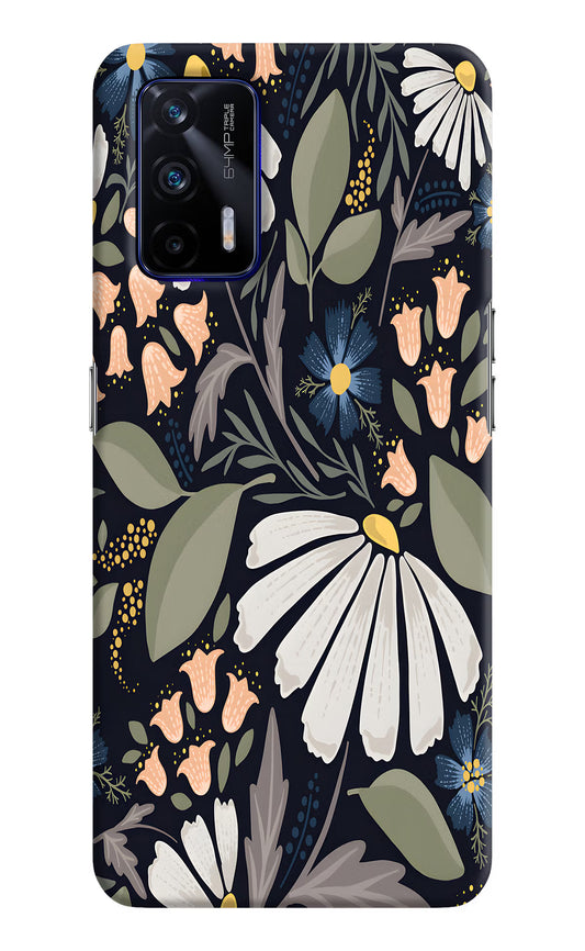Flowers Art Realme GT 5G Hard Case Back Cover by Casekaro
