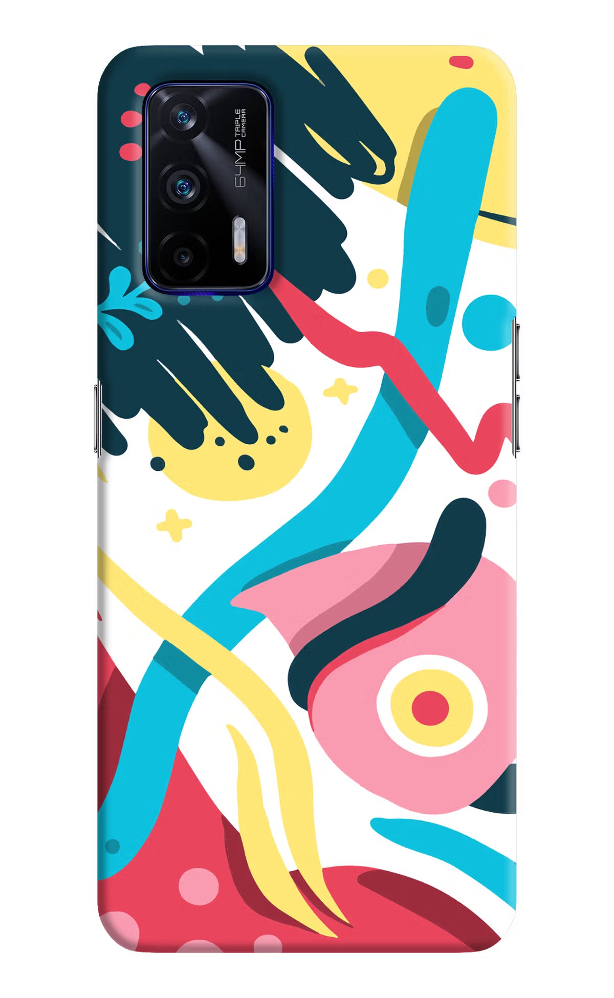 Trippy Realme GT 5G Hard Case Back Cover by Casekaro
