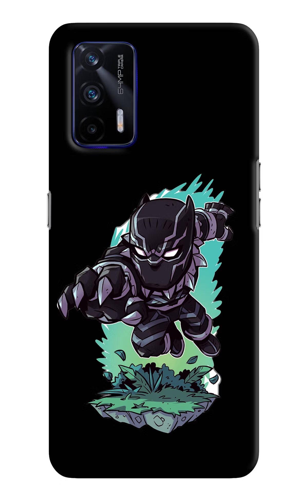 Black Panther Realme GT 5G Hard Case Back Cover by Casekaro