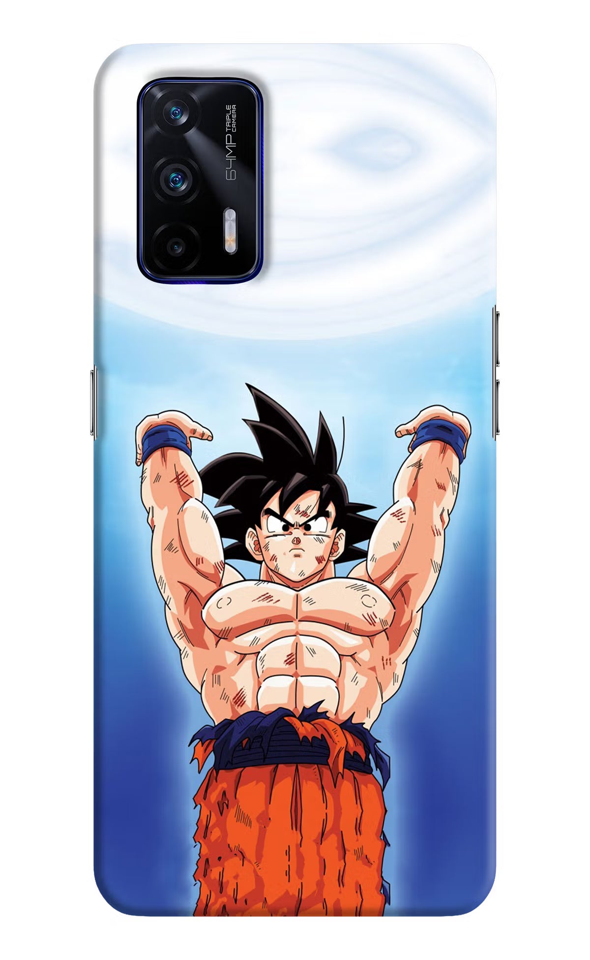 Goku Power Realme GT 5G Hard Case Back Cover by Casekaro
