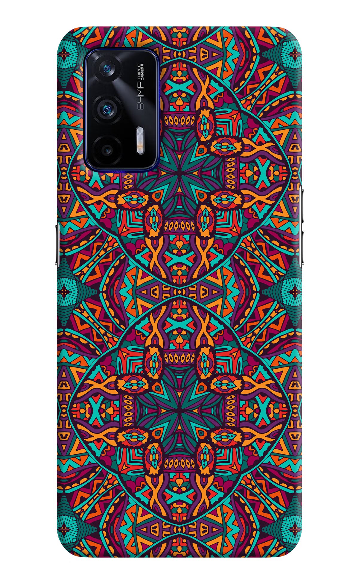 Colour Mandala Realme GT 5G Hard Case Back Cover by Casekaro