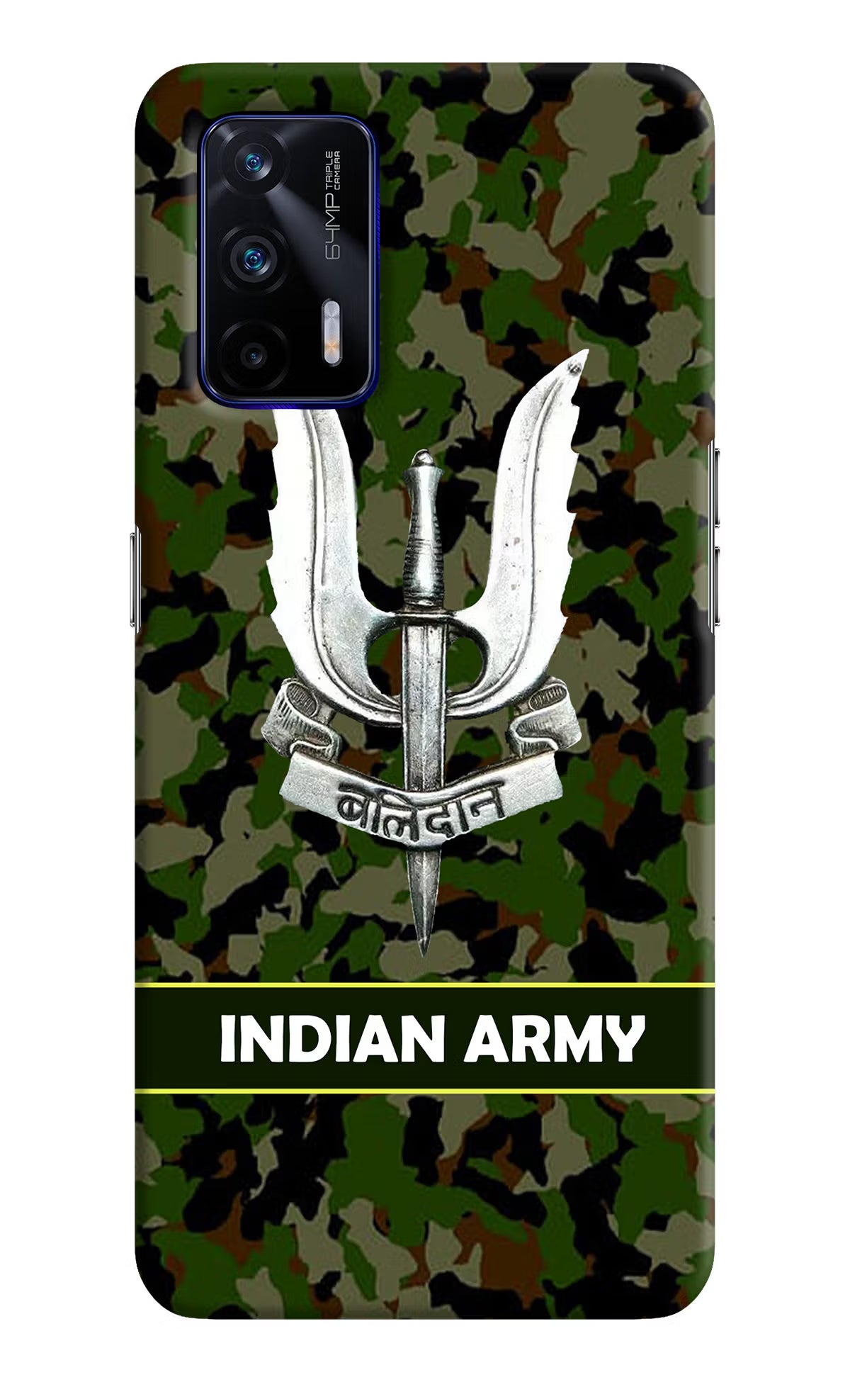 Balidan Indian Logo Realme GT 5G Hard Case Back Cover by Casekaro